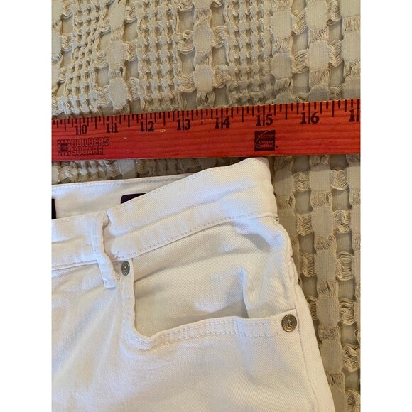 Gloria Vanderbilt Amanda Womens White Comfortable Size 12 Casual Summer Jeans - Picture 6 of 7